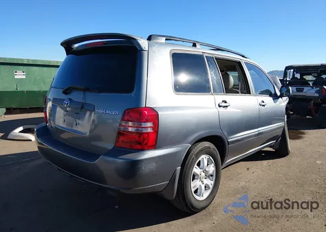 2003 Toyota Highlander Limited V6 from USA, damaged, VIN JTEGF21A130108322